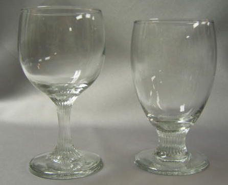 Water and Wine Glass